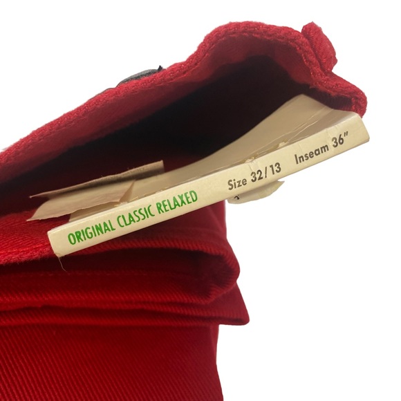 Vintage Rocky Mountain Clothing Co Red Jeans size 32 - Picture 12 of 15